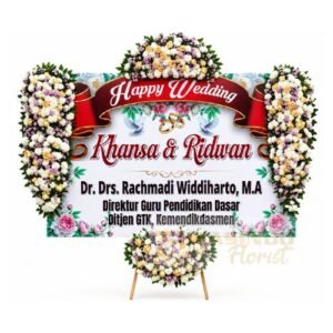 Papan Bunga Wedding 020