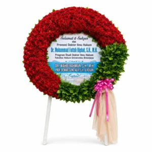 Standing Flower Krans 002