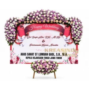 Papan Bunga Wedding Sidoarjo 0004