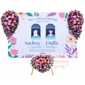 Papan Bunga Wedding 031