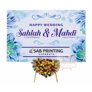 Papan Bunga Wedding 024