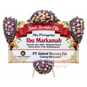 Papan Bunga Duka 035
