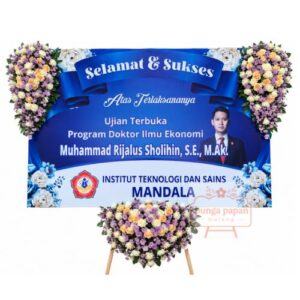 Papan Bunga Selamat Sukses 039