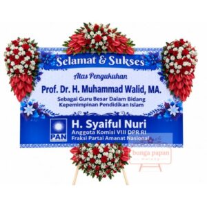 Papan Bunga Selamat Sukses 043