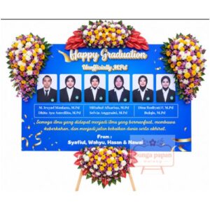 Papan Bunga Selamat Sukses 044