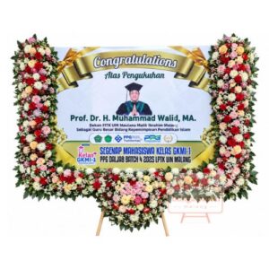 Papan Bunga Selamat Sukses 046